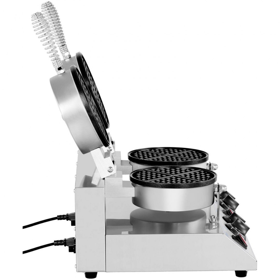 Gofrownica okrągła podwójna śr. gofra 185 mm 2600 W Royal Catering Gofrownica okrągła podwójna śr. gofra 185 mm 2600 W Royal Catering