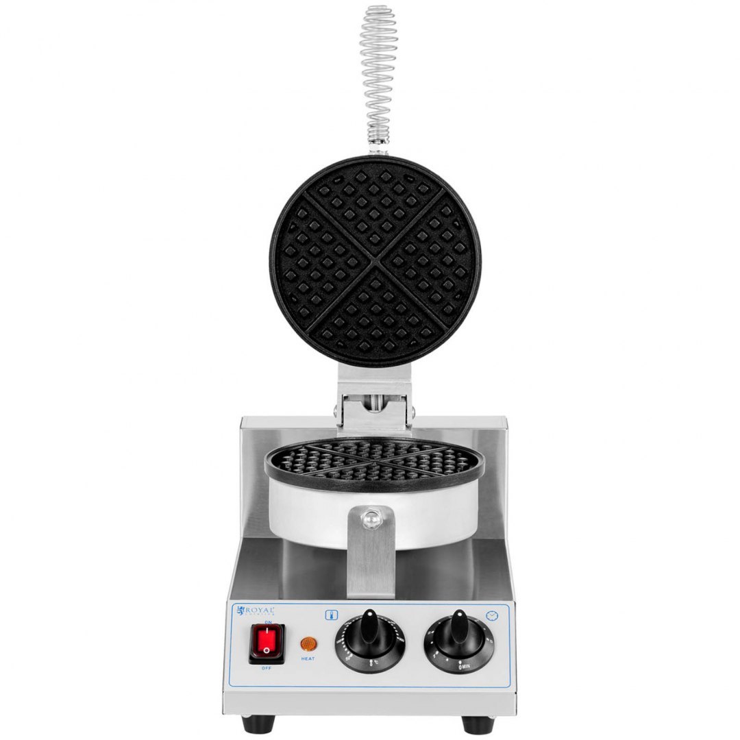 Gofrownica okrągła pojedyncza śr. 170 mm 1300 W Royal Catering Gofrownica okrągła pojedyncza śr. 170 mm 1300 W Royal Catering