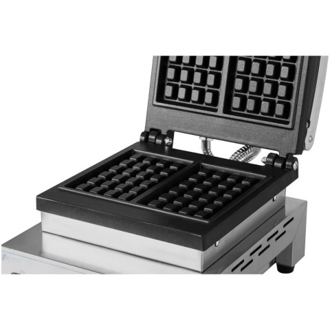 Gofrownica prostokątna na 2 gofry 170 x 210 mm TEFLON 1500 W Royal Catering Gofrownica prostokątna na 2 gofry 170 x 210 mm TEFLON 1500 W Royal Catering