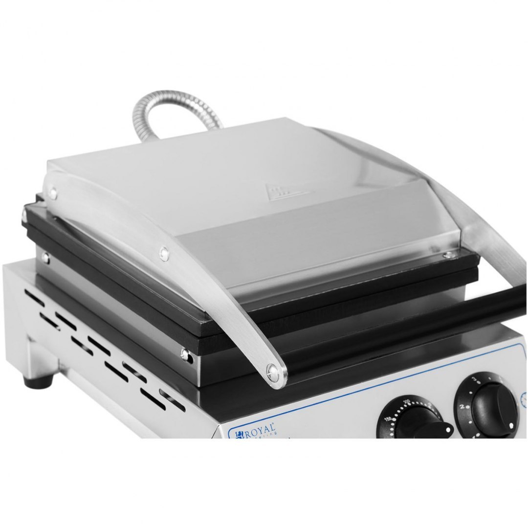 Gofrownica prostokątna na 2 gofry 170 x 210 mm TEFLON 1500 W Royal Catering Gofrownica prostokątna na 2 gofry 170 x 210 mm TEFLON 1500 W Royal Catering