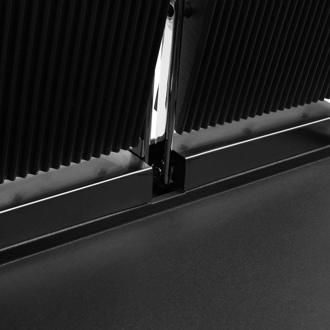 Grill elektryczny kontaktowy podwójny gładki ryflowany sterowany elektronicznie 2 x 1800 W 230V Royal Catering Grill elektryczny kontaktowy podwójny gładki ryflowany sterowany elektronicznie 2 x 1800 W 230V Royal Catering