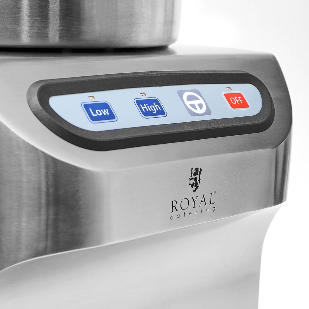 Kuter wilk gastronomiczny do siekania mielenia krojenia mięsa warzyw 5 l 1500/2800 obr./min 800 W Royal Catering Kuter wilk gastronomiczny do siekania mielenia krojenia mięsa warzyw 5 l 1500/2800 obr./min 800 W Royal Catering