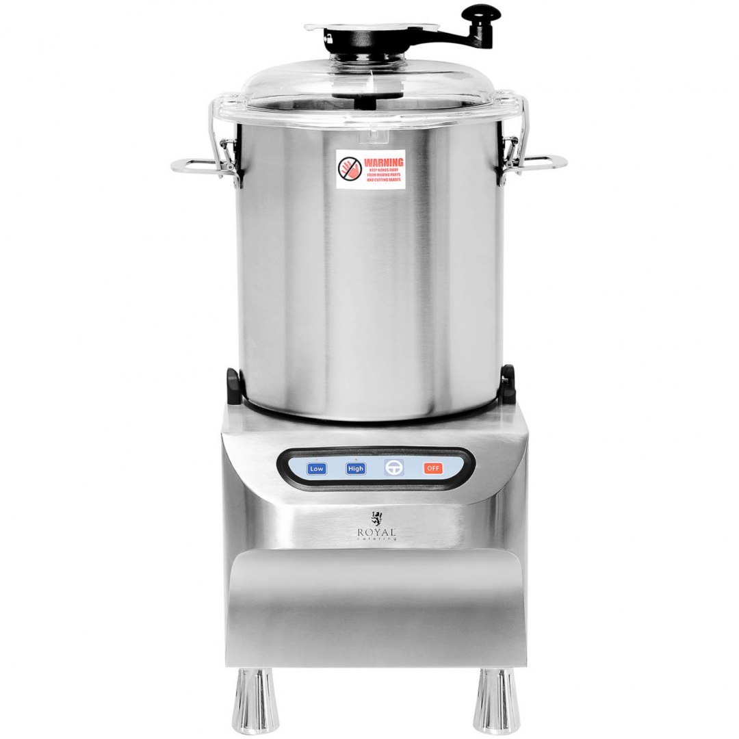 Kuter wilk masarski do siekania mielenia krojenia mięsa warzyw 18 l 1500/2200 obr./min 1500 W Royal Catering Kuter wilk masarski do siekania mielenia krojenia mięsa warzyw 18 l 1500/2200 obr./min 1500 W Royal Catering