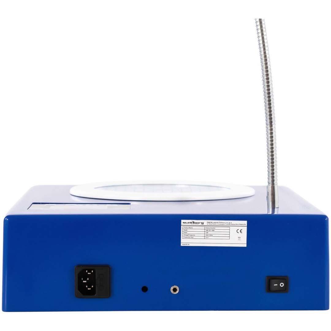 Licznik kolonii bakterii cyfrowy precyzyjny LCD 2-3x 0-9999 Steinberg Systems Licznik kolonii bakterii cyfrowy precyzyjny LCD 2-3x 0-9999 Steinberg Systems