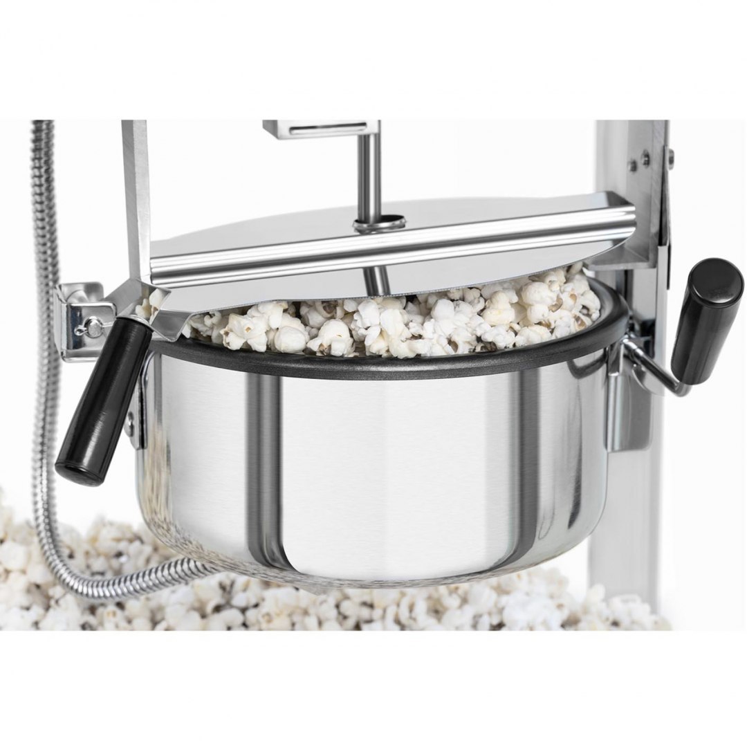 Maszyna automat urządzenie do prażenia popcornu retro TEFLON 1600 W 5-6 kg/h - niebieska Royal Catering Maszyna automat urządzenie do prażenia popcornu retro TEFLON 1600 W 5-6 kg/h - niebieska Royal Catering