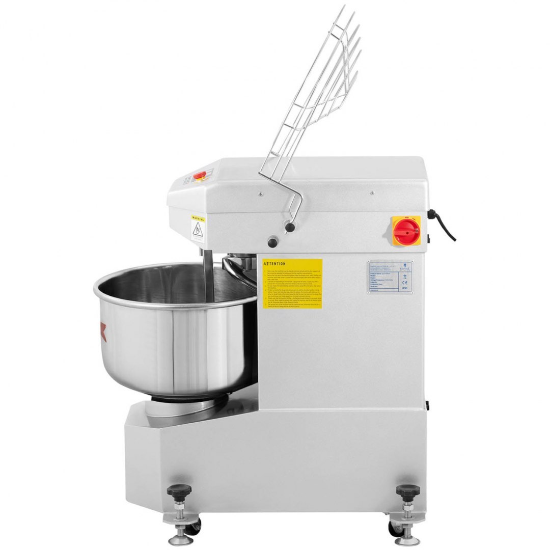Miesiarka mikser spiralny do ciasta ze stałą dzieżą 23 l 1300 W Royal Catering Miesiarka mikser spiralny do ciasta ze stałą dzieżą 23 l 1300 W Royal Catering