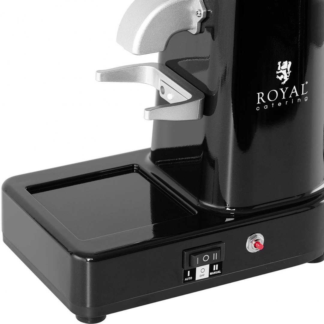 Młynek do mielenia kawy elektryczny plastikowy 1000 ml 200 W czarny Royal Catering Młynek do mielenia kawy elektryczny plastikowy 1000 ml 200 W czarny Royal Catering