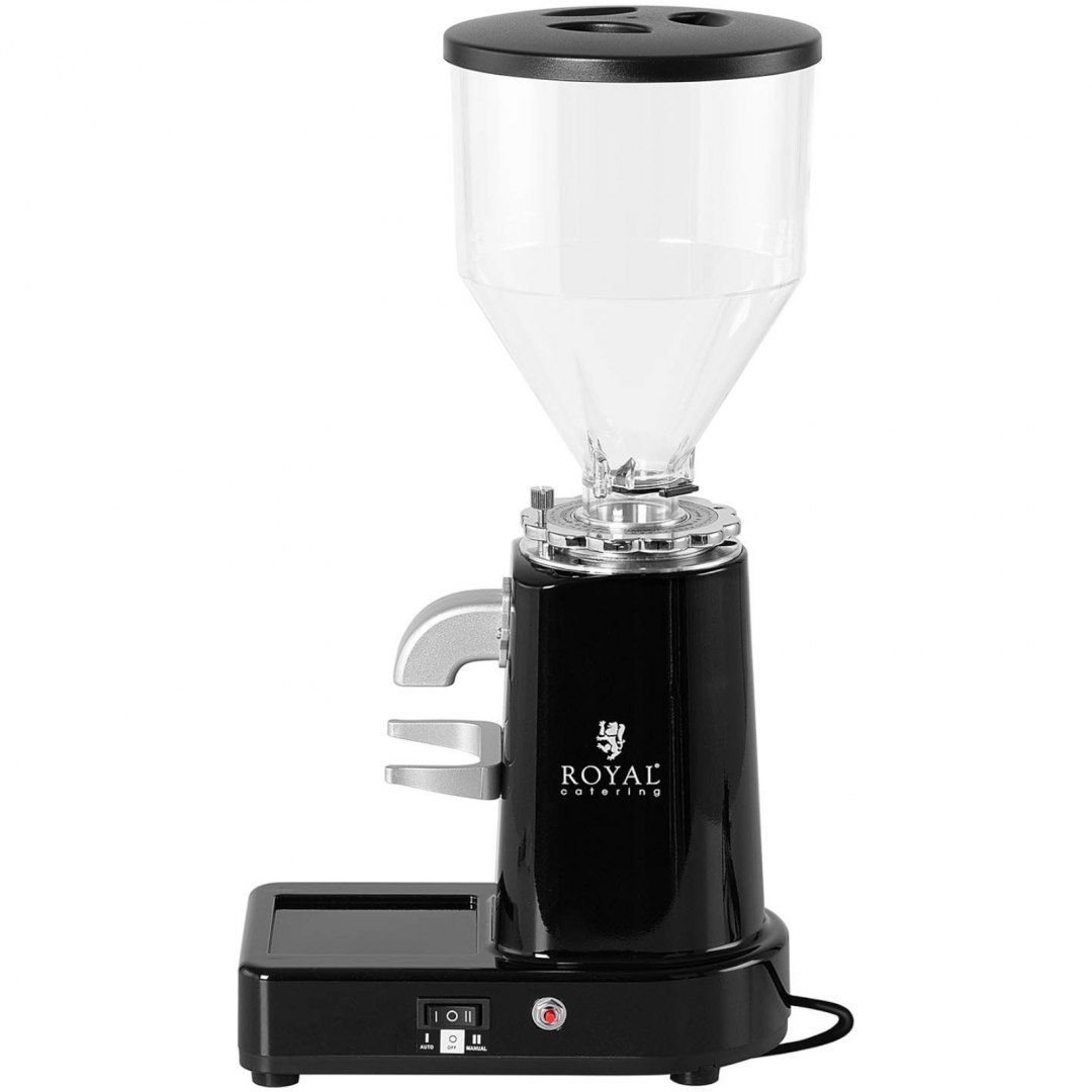 Młynek do mielenia kawy elektryczny plastikowy 1000 ml 200 W czarny Royal Catering Młynek do mielenia kawy elektryczny plastikowy 1000 ml 200 W czarny Royal Catering
