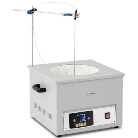 Płaszcz grzewczy laboratoryjny z mieszadłem magnetycznym + ststyw 10 l 1800 obr./min 300 C Steinberg Systems Płaszcz grzewczy laboratoryjny z mieszadłem magnetycznym + ststyw 10 l 1800 obr./min 300 C Steinberg Systems