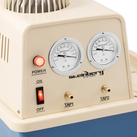 Pompa próżniowa laboratoryjna z obiegiem wody 2 zawory manometry 15 l 180 W Steinberg Systems Pompa próżniowa laboratoryjna z obiegiem wody 2 zawory manometry 15 l 180 W Steinberg Systems