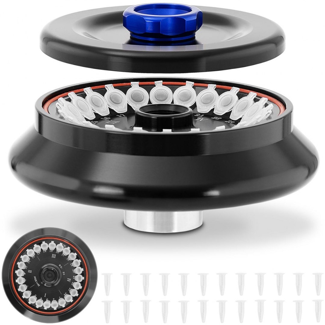 Wirnik rotor kątowy do wirówki laboratoryjnej na 24 próbówki 1.5/2 ml Steinberg Systems Wirnik rotor kątowy do wirówki laboratoryjnej na 24 próbówki 1.5/2 ml Steinberg Systems