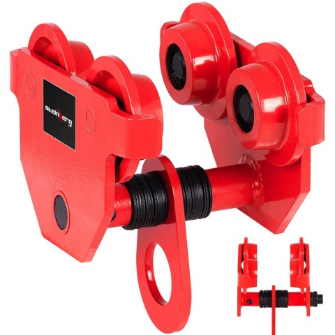 Wózek suwnicowy belkowy ręczny podwieszany 65-110 mm 1000 kg 1 t Steinberg Systems Wózek suwnicowy belkowy ręczny podwieszany 65-110 mm 1000 kg 1 t Steinberg Systems