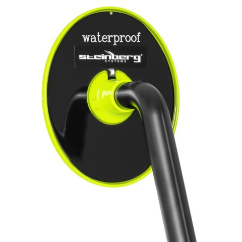 Wykrywacz detektor metali ręczny wodoodporny LED 20 cm / 5 cm Steinberg Systems Wykrywacz detektor metali ręczny wodoodporny LED 20 cm / 5 cm Steinberg Systems