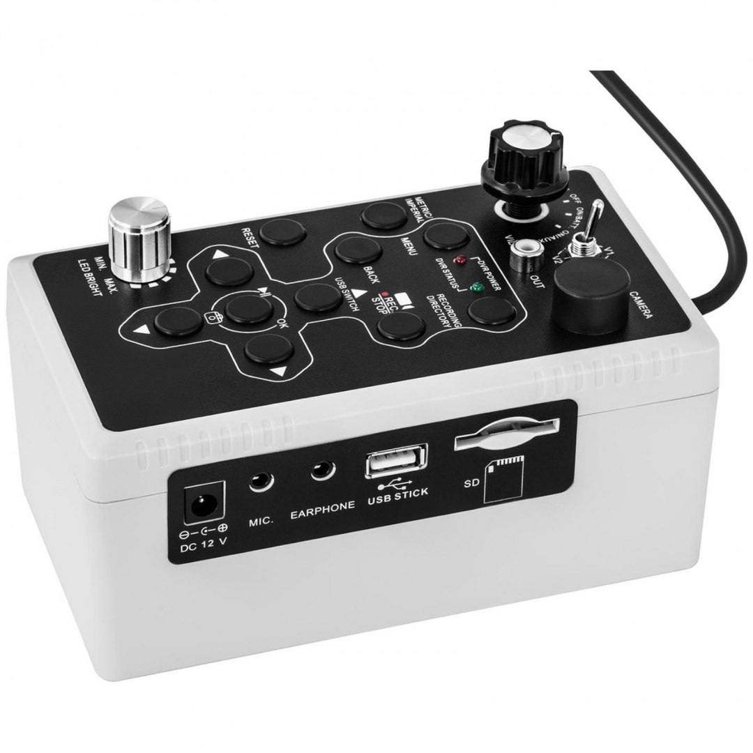 Endoskop kamera diagnostyczna inspekcyjna w walizce 12 LED TFT 7 '' SD 20 m Steinberg Systems Endoskop kamera diagnostyczna inspekcyjna w walizce 12 LED TFT 7 '' SD 20 m Steinberg Systems