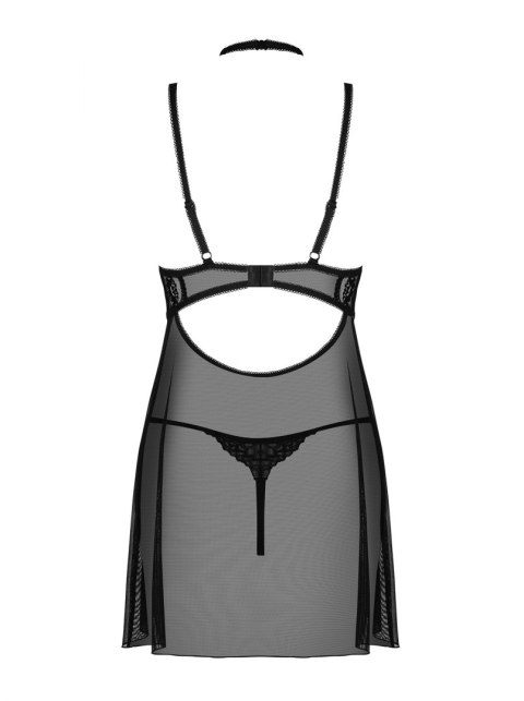 Koszulka Elizenes Babydoll Czarna + stringi GRATIS! Czarny S/M Koszulka Elizenes Babydoll Czarna + stringi GRATIS! Czarny S/M