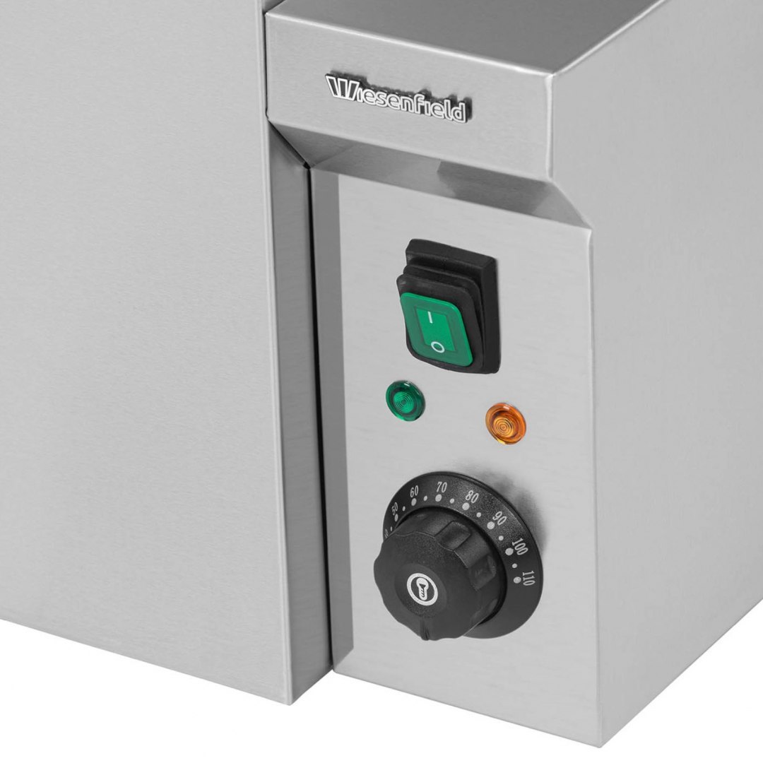 Oparzalnik wyparzacz do drobiu kurczaków indyków kaczek do 8 szt. 120 l 3 kW WIESENFIELD Oparzalnik wyparzacz do drobiu kurczaków indyków kaczek do 8 szt. 120 l 3 kW WIESENFIELD