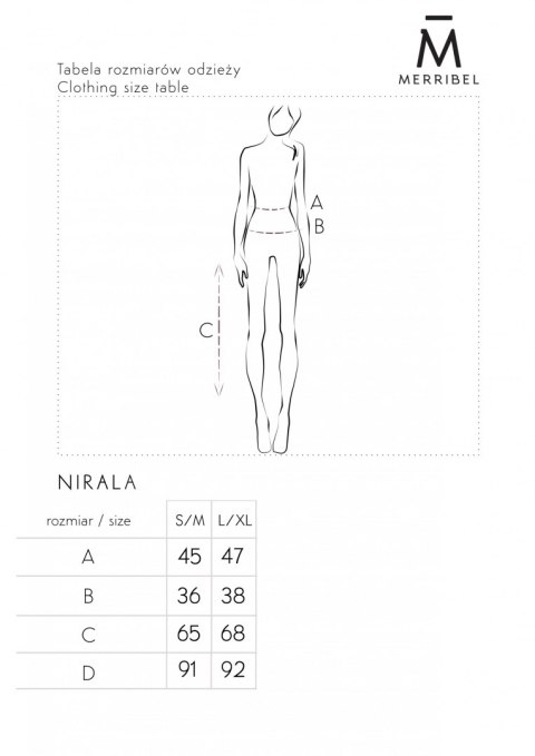 Sukienka Nirala Brązowa Brązowy L/XL Sukienka Nirala Brązowa Brązowy L/XL