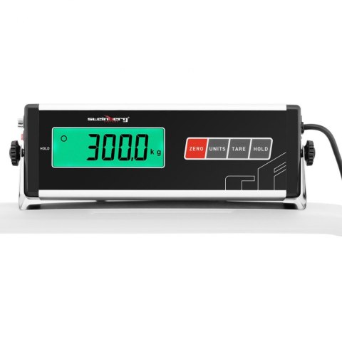 Waga platformowa magazynowa 100 x 95 cm LCD RS232 300 kg / 100 g Steinberg Systems Waga platformowa magazynowa 100 x 95 cm LCD RS232 300 kg / 100 g Steinberg Systems