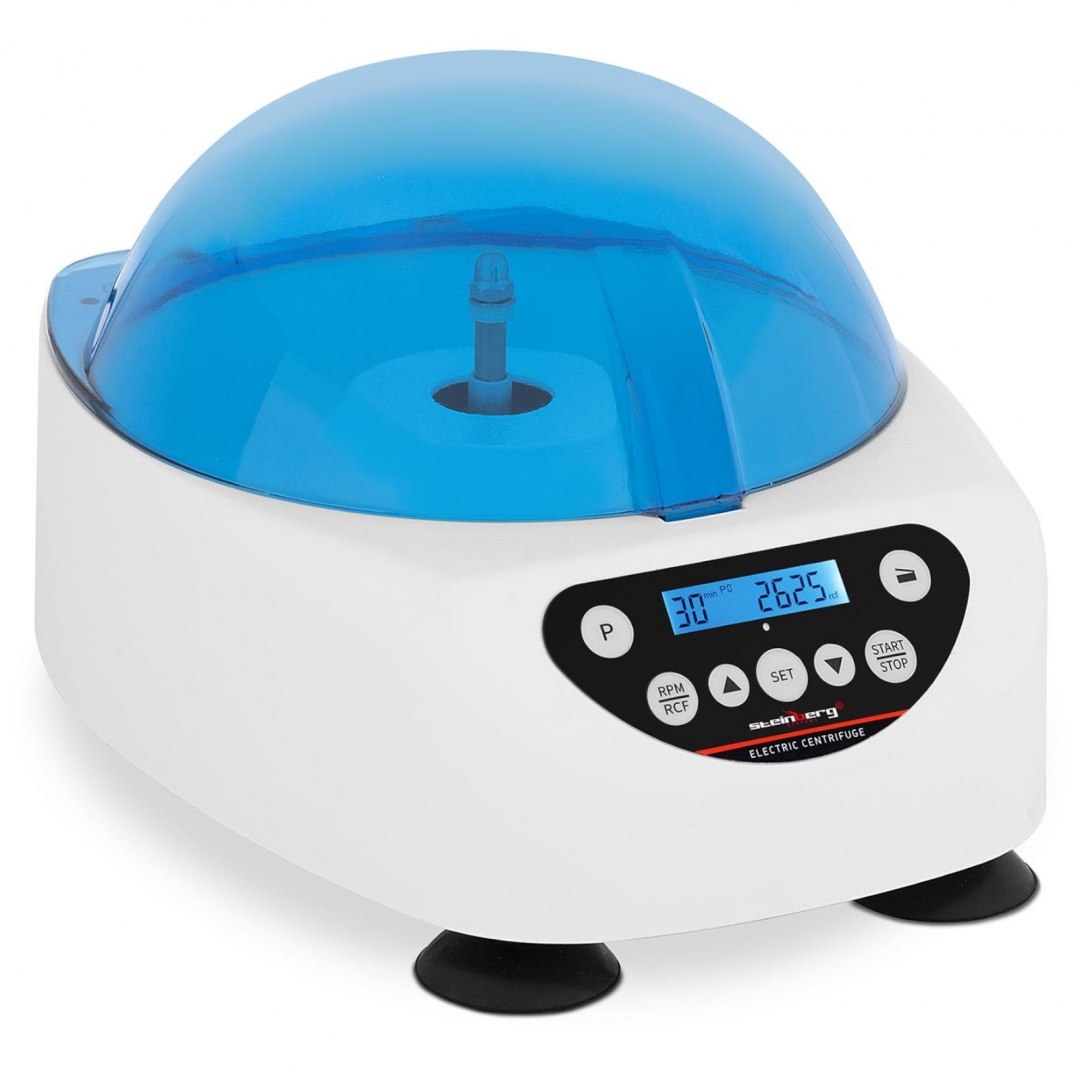 Wirówka laboratoryjna do osocza profesjonalna na 4 lub 6 próbówek 5000 obr./min 60 W Steinberg Systems Wirówka laboratoryjna do osocza profesjonalna na 4 lub 6 próbówek 5000 obr./min 60 W Steinberg Systems