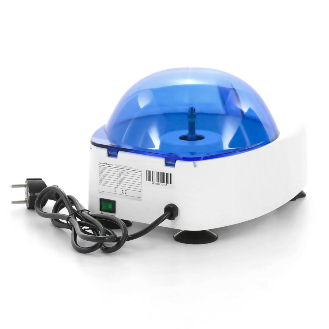 Wirówka laboratoryjna do osocza profesjonalna na 4 lub 6 próbówek 5000 obr./min 60 W Steinberg Systems Wirówka laboratoryjna do osocza profesjonalna na 4 lub 6 próbówek 5000 obr./min 60 W Steinberg Systems