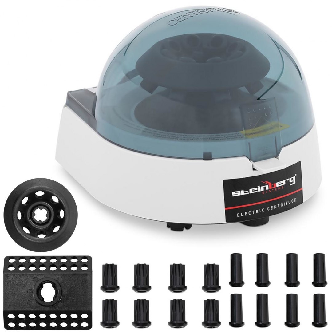 Wirówka laboratoryjna do osocza profesjonalna na maks. 32 próbówki 12000 obr./min 30 W Steinberg Systems Wirówka laboratoryjna do osocza profesjonalna na maks. 32 próbówki 12000 obr./min 30 W Steinberg Systems