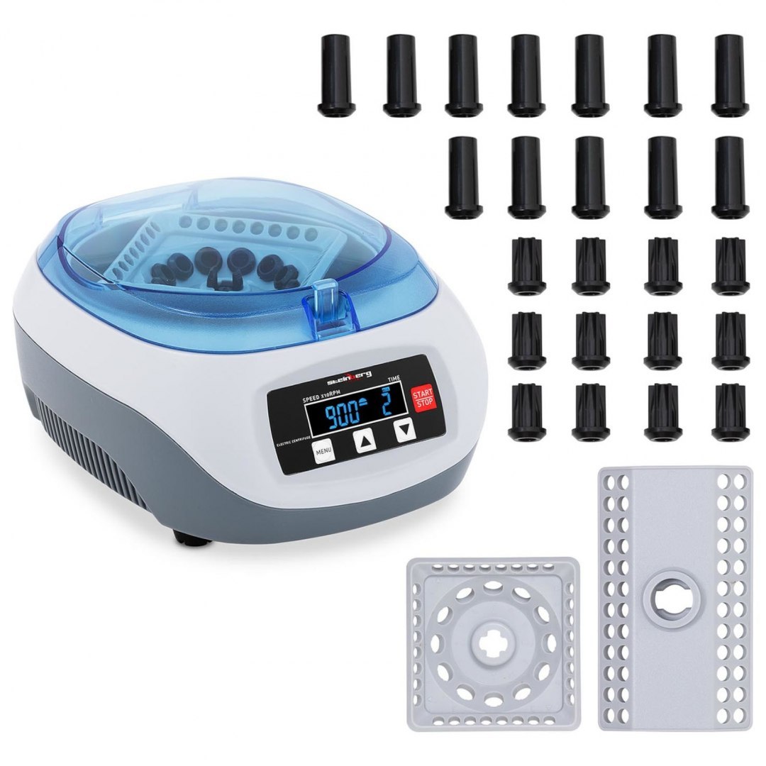 Wirówka laboratoryjna do osocza profesjonalna na maks. 48 próbówek 12000 obr./min 45 W Steinberg Systems Wirówka laboratoryjna do osocza profesjonalna na maks. 48 próbówek 12000 obr./min 45 W Steinberg Systems