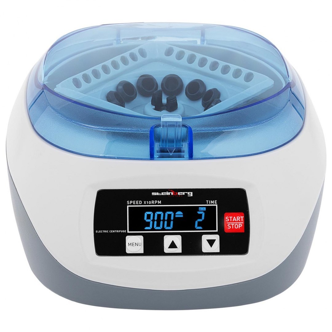 Wirówka laboratoryjna do osocza profesjonalna na maks. 48 próbówek 12000 obr./min 45 W Steinberg Systems Wirówka laboratoryjna do osocza profesjonalna na maks. 48 próbówek 12000 obr./min 45 W Steinberg Systems