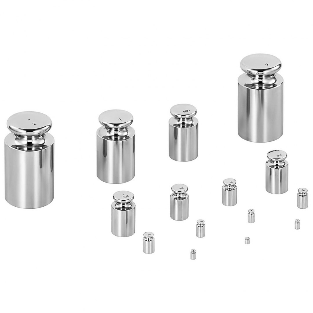 Wzorce odważniki wagowe masy kalibracyjne do wag OIML klasa F1 1-2000 g ZESTAW 15 el TEM Wzorce odważniki wagowe masy kalibracyjne do wag OIML klasa F1 1-2000 g ZESTAW 15 el TEM