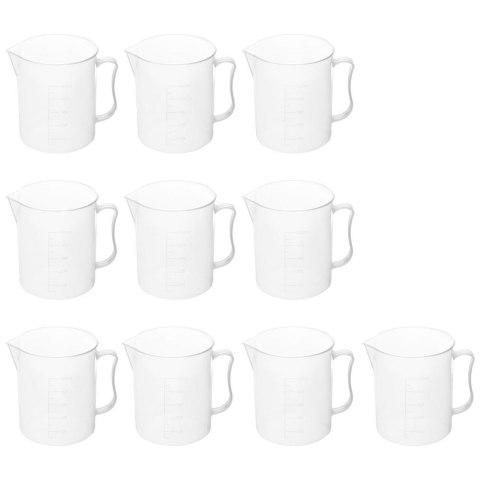 Zlewka laboratoryjna plastikowa z podziałką 500 ml - 10 szt. Steinberg Systems Zlewka laboratoryjna plastikowa z podziałką 500 ml - 10 szt. Steinberg Systems