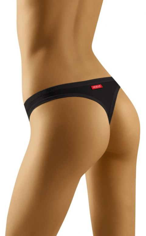 Stringi Simple Soft Czarne Czarny S Stringi Simple Soft Czarne Czarny S