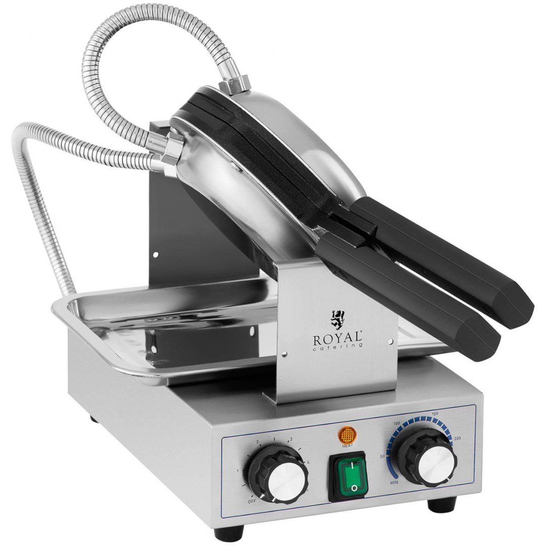 Gofrownica bąbelkowa do gofrów bubble waffle TEFLON 1400 W Royal Catering Gofrownica bąbelkowa do gofrów bubble waffle TEFLON 1400 W Royal Catering
