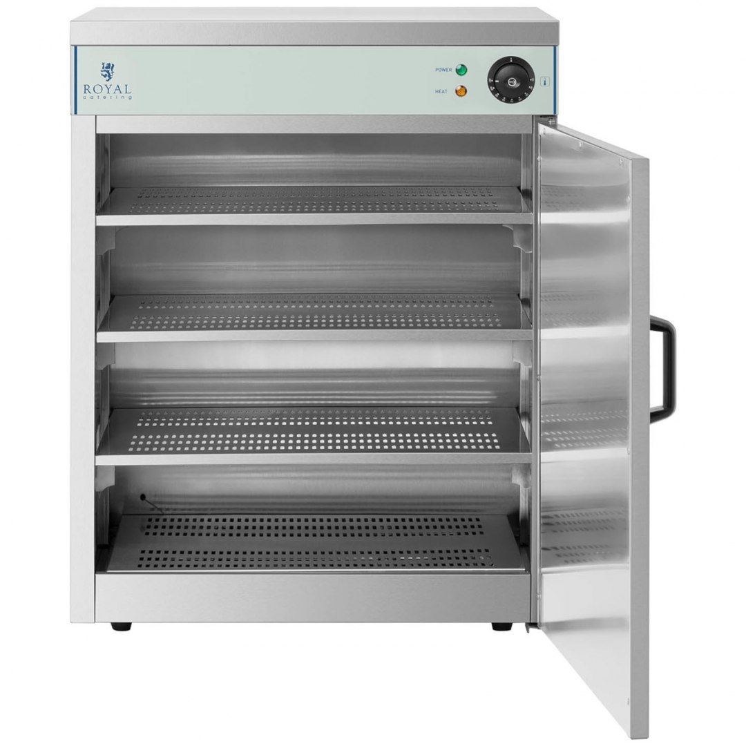 Podgrzewacz do talerzy HoReCa szafka grzewcza z kółkami 53x60x76,5cm Royal Catering Podgrzewacz do talerzy HoReCa szafka grzewcza z kółkami 53x60x76,5cm Royal Catering