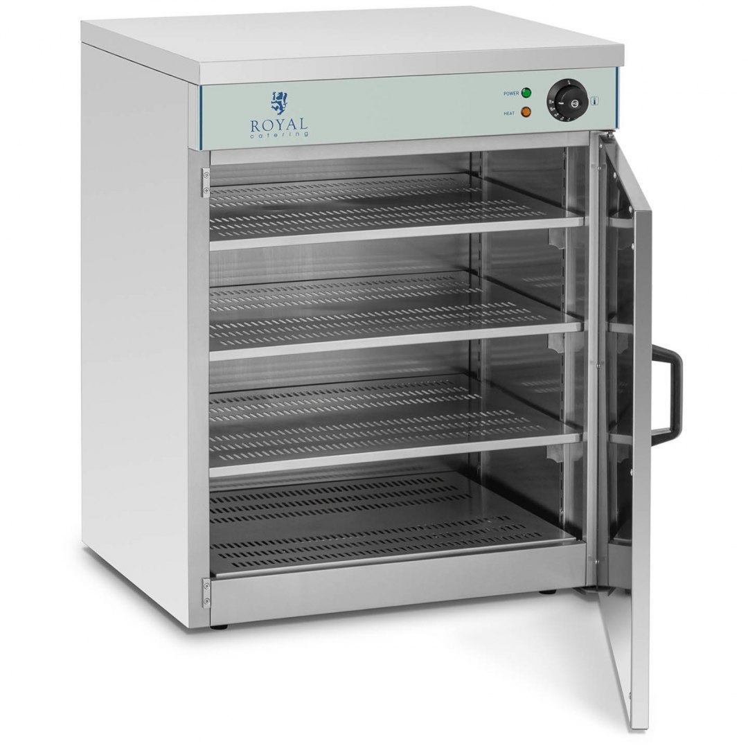 Podgrzewacz do talerzy HoReCa szafka grzewcza z kółkami 53x60x76,5cm Royal Catering Podgrzewacz do talerzy HoReCa szafka grzewcza z kółkami 53x60x76,5cm Royal Catering