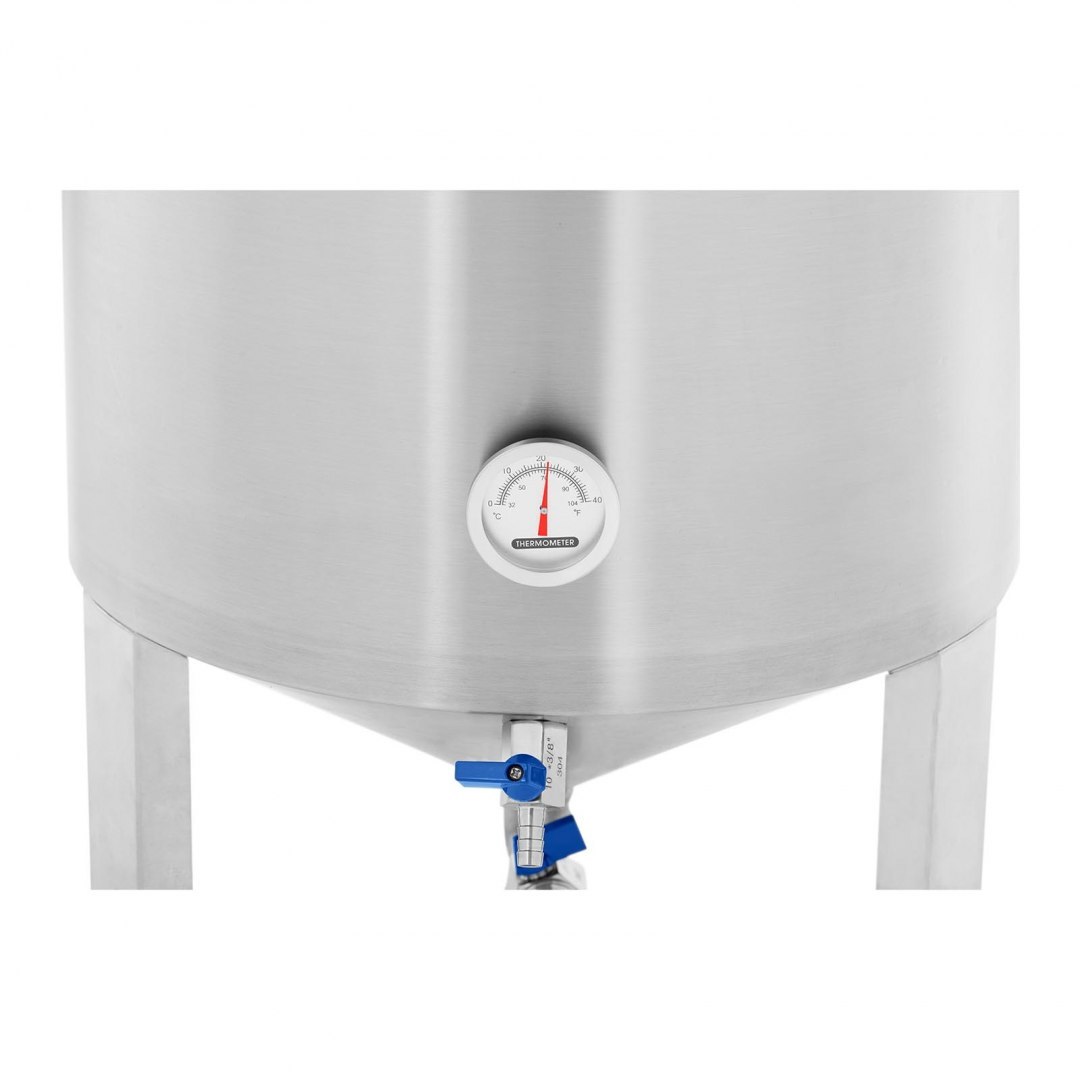 Pojemnik kocioł fermentacyjny fermentator do piwa ze stali nierdzewnej 60 l Royal Catering Pojemnik kocioł fermentacyjny fermentator do piwa ze stali nierdzewnej 60 l Royal Catering