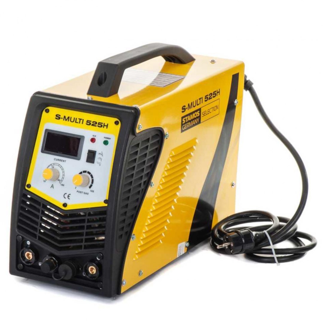 Urządzenie wielofunkcyjne S-MULTI 525H TIG+MMA+PLAZMA SELECTION 180A Stamos Germany Urządzenie wielofunkcyjne S-MULTI 525H TIG+MMA+PLAZMA SELECTION 180A Stamos Germany