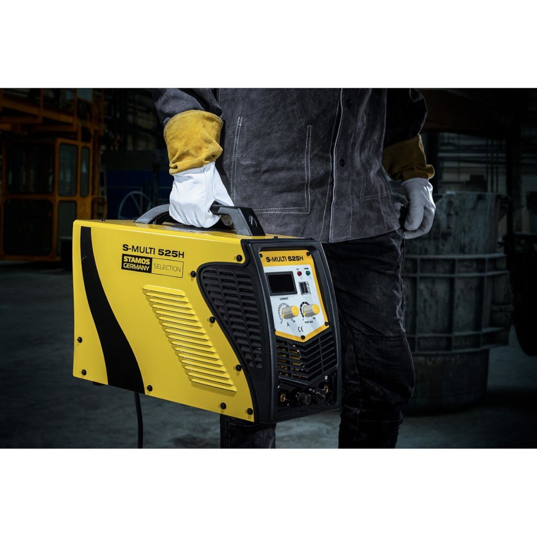 Urządzenie wielofunkcyjne S-MULTI 525H TIG+MMA+PLAZMA SELECTION 180A Stamos Germany Urządzenie wielofunkcyjne S-MULTI 525H TIG+MMA+PLAZMA SELECTION 180A Stamos Germany