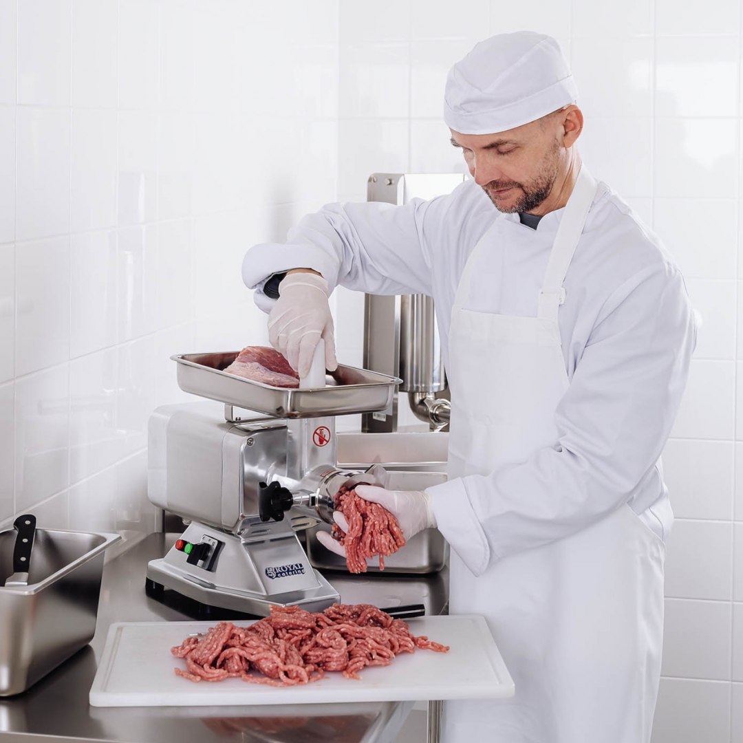 Wilk do mięsa maszynka do mięsa gastronomiczna 120 PRO 850W Royal Catering