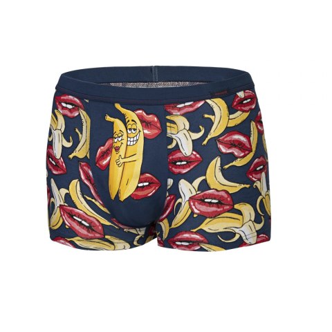 Bokserki Bananas 010/70 Jeans-Red-Yellow Jeans-Red-Yellow S Bokserki Bananas 010/70 Jeans-Red-Yellow Jeans-Red-Yellow S