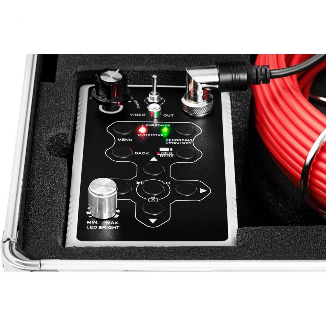 Endoskop kamera diagnostyczna inspekcyjna w walizce 12 LED TFT 7 '' SD 30 m Steinberg Systems Endoskop kamera diagnostyczna inspekcyjna w walizce 12 LED TFT 7 '' SD 30 m Steinberg Systems