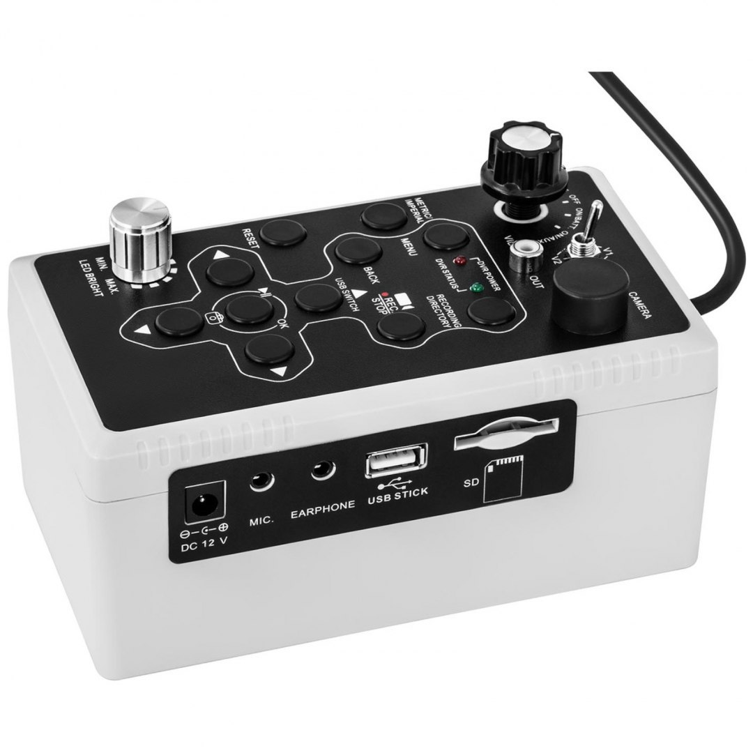 Endoskop kamera diagnostyczna inspekcyjna w walizce 12 LED TFT 7 '' SD 30 m Steinberg Systems Endoskop kamera diagnostyczna inspekcyjna w walizce 12 LED TFT 7 '' SD 30 m Steinberg Systems