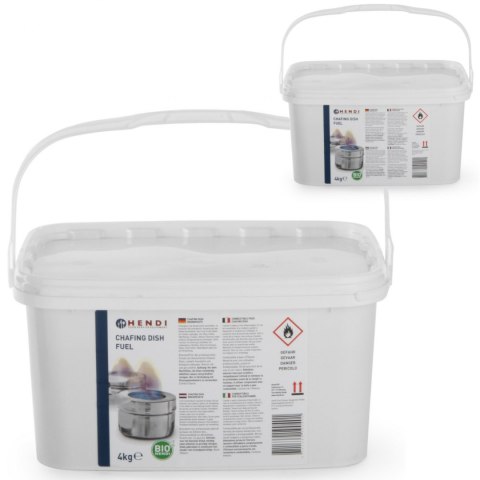 Pasta etanol do podgrzewaczy gastronomicznych - zestaw 2 x 4 kg - Hendi 190029 Hendi Pasta etanol do podgrzewaczy gastronomicznych - zestaw 2 x 4 kg - Hendi 190029 Hendi