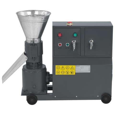 Peleciarka granulator maszyna do pelletu trocin paszy mobilna 3 kW 400 V 100 kg/h śr. 120 mm WIESENFIELD Peleciarka granulator maszyna do pelletu trocin paszy mobilna 3 kW 400 V 100 kg/h śr. 120 mm WIESENFIELD