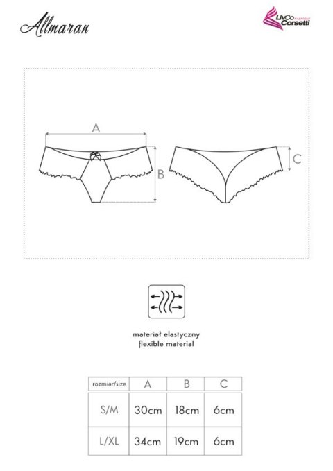 Figi Allmaran Czarny L/XL Figi Allmaran Czarny L/XL