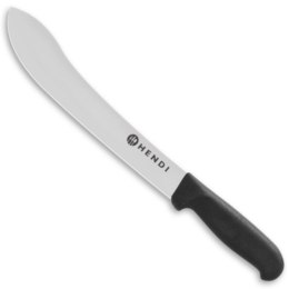 Nóż masarski do trybowania i filetowania mięsa zakrzywiony dł. 250 mm - Hendi 840184 Hendi