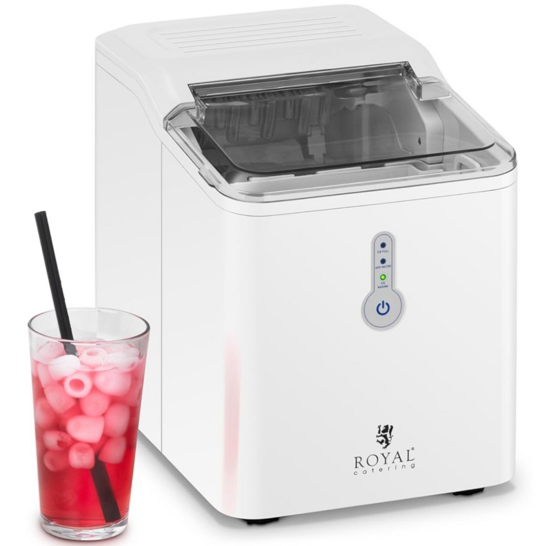 Kostkarka do lodu domowa 9 kostek / 9 min 120 W 1.5 l Royal Catering Kostkarka do lodu domowa 9 kostek / 9 min 120 W 1.5 l Royal Catering