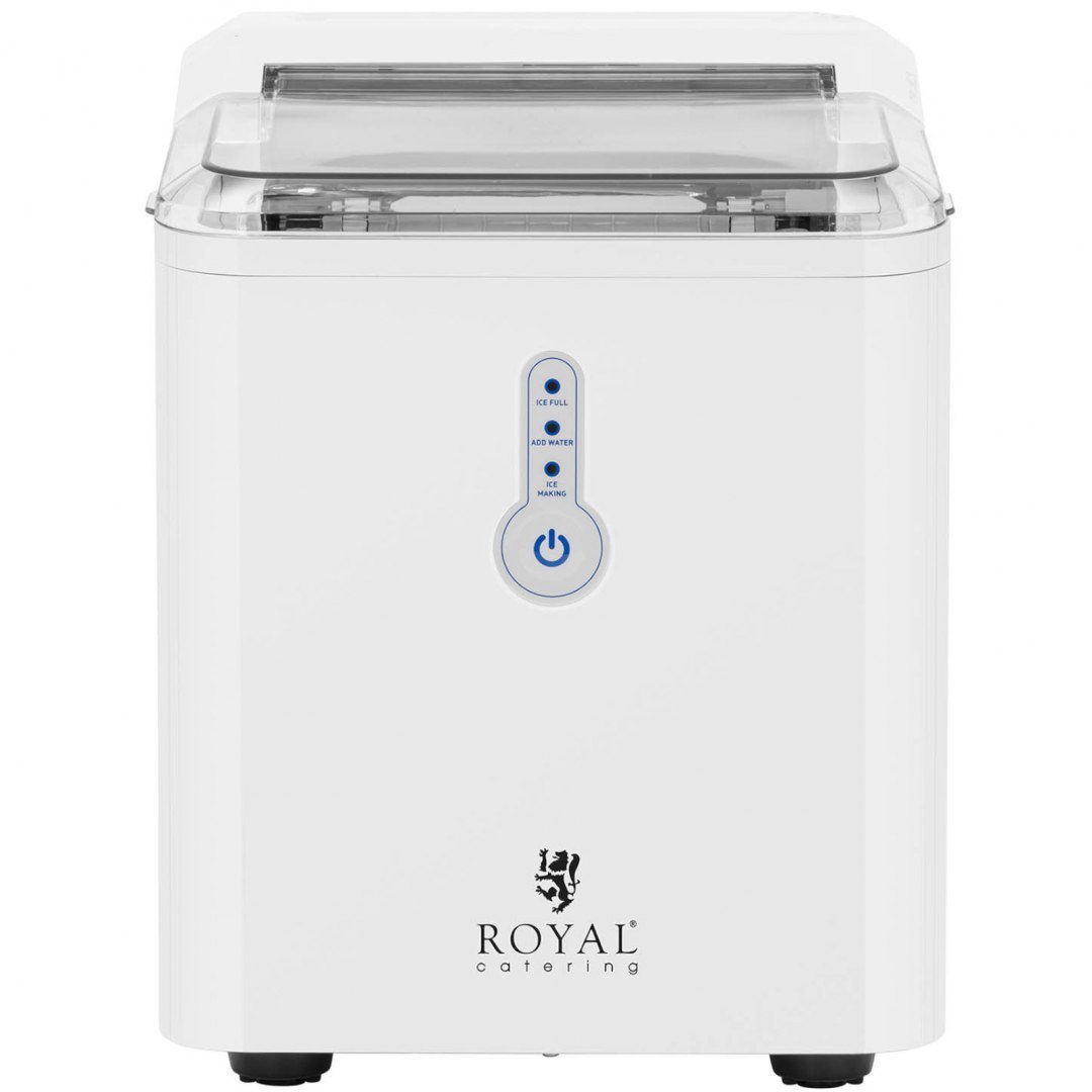 Kostkarka do lodu domowa 9 kostek / 9 min 120 W 1.5 l Royal Catering Kostkarka do lodu domowa 9 kostek / 9 min 120 W 1.5 l Royal Catering