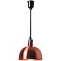 Lampa grzewcza do potraw na podczerwień IR wisząca miedziana śr. 29 cm 250 W Royal Catering