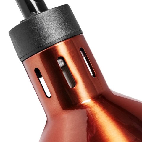 Lampa grzewcza do potraw na podczerwień IR wisząca mosiądz śr. 17.5 cm 250 W Royal Catering Lampa grzewcza do potraw na podczerwień IR wisząca mosiądz śr. 17.5 cm 250 W Royal Catering