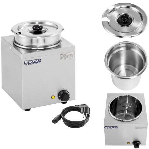 Bemar elektryczny podgrzewacz do zupy 150W 230V 3.8L Royal Catering Bemar elektryczny podgrzewacz do zupy 150W 230V 3.8L Royal Catering