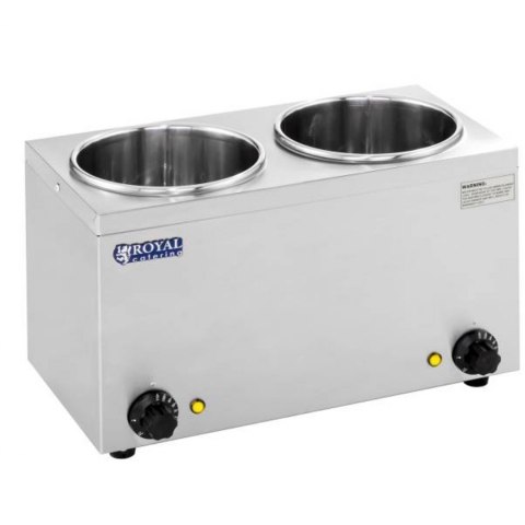Bemar elektryczny podgrzewacz do zupy 300W 230V 2 x 3.8L Royal Catering Bemar elektryczny podgrzewacz do zupy 300W 230V 2 x 3.8L Royal Catering